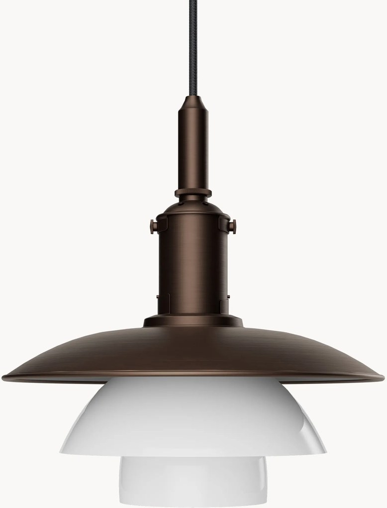 Ručne fúkané malé závesné svietidlo PH 3/3