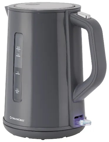 Silvercrest®  Rýchlovarná kanvica Swkc 3000 F4/Swkc 2200 F4/Sowkc 3000 F4 (sivá)  (100392998)