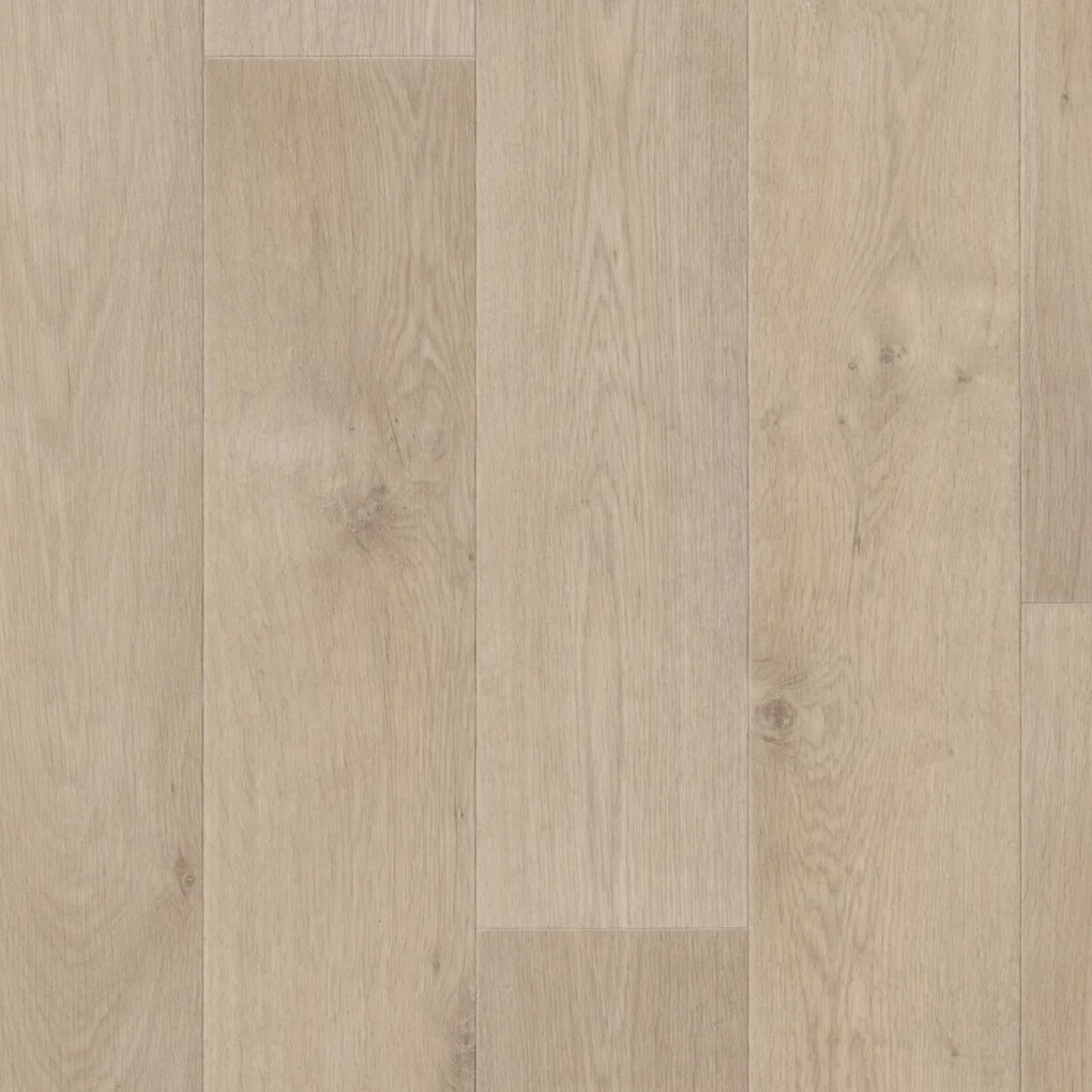 PVC podlaha - lino AladinTex Ultra 0720 Pure Oak clear, na mieru, šíře 4m, béžová, filc, chodba / predsieň, Gerflor