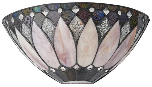 Endon 63983 - Nástenné svietidlo Tiffany BROOKLYN 1xE14/40W/230V