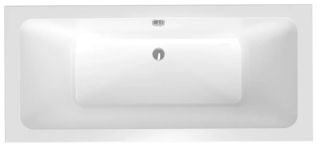 Obdĺžniková vaňa Laguna Nora Plus 160x75 cm akrylát ľavá aj pravá NO1600PLUS