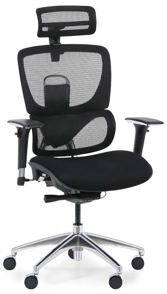 Multifunkčná kancelárska stolička WINSTON SB, čierna