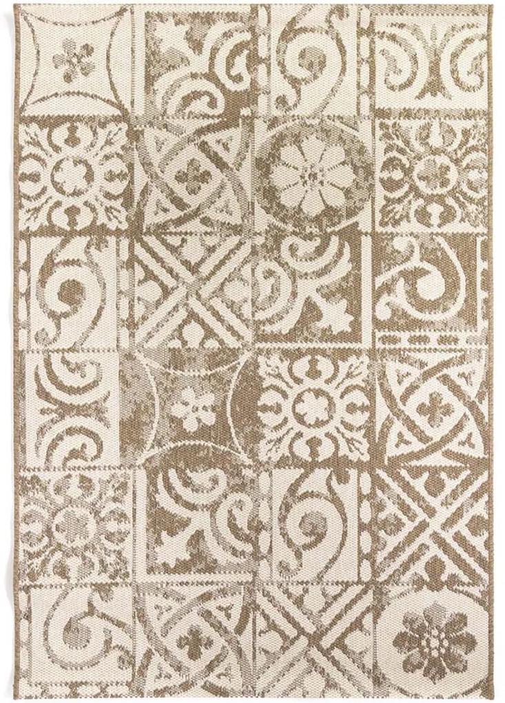 Koberce Breno Kusový koberec ADRIA 17/DED, béžová, viacfarebná,160 x 230 cm
