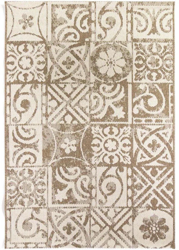 Koberce Breno Kusový koberec ADRIA 17/DED, béžová, viacfarebná,160 x 230 cm