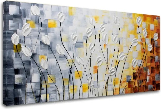 Autorská reprodukcia na plátne KVETY XOBFB085E1
