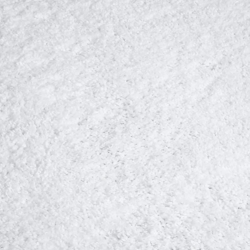 Dekorstudio Shaggy koberec CITY 500 biely Rozmer koberca: 100x200cm