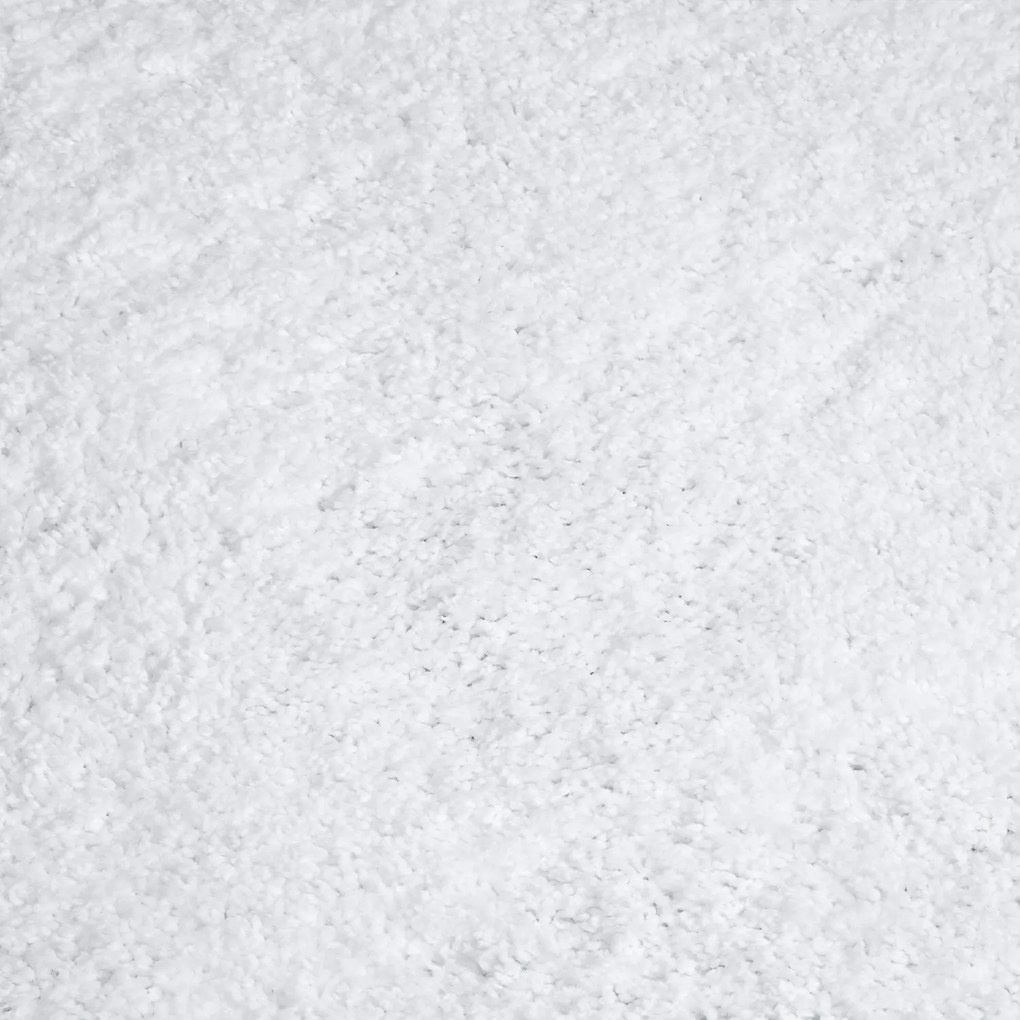 Dekorstudio Shaggy koberec CITY 500 biely Rozmer koberca: 120x170cm