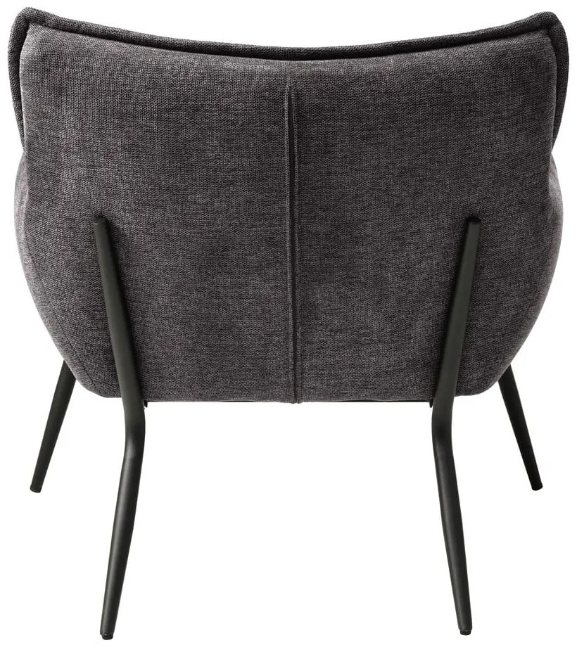 Sivé relaxačné kreslo Calgary – Unique Furniture