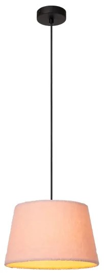 Lucide 10416/01/66 - Luster na lanku WOOLLY 1xE27/60W/230V ružová