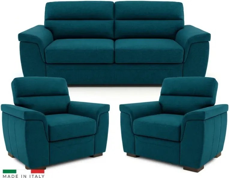 Sedacia zostava ROSSO II 3+1+1, ružová (enjoy new lux - 19 flamingo)