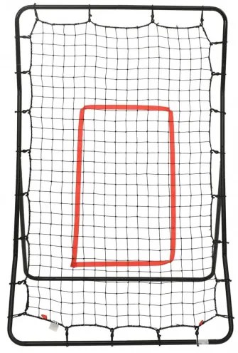 vidaXL Odrazová softbalová sieť 88x79x137 cm oceľ-