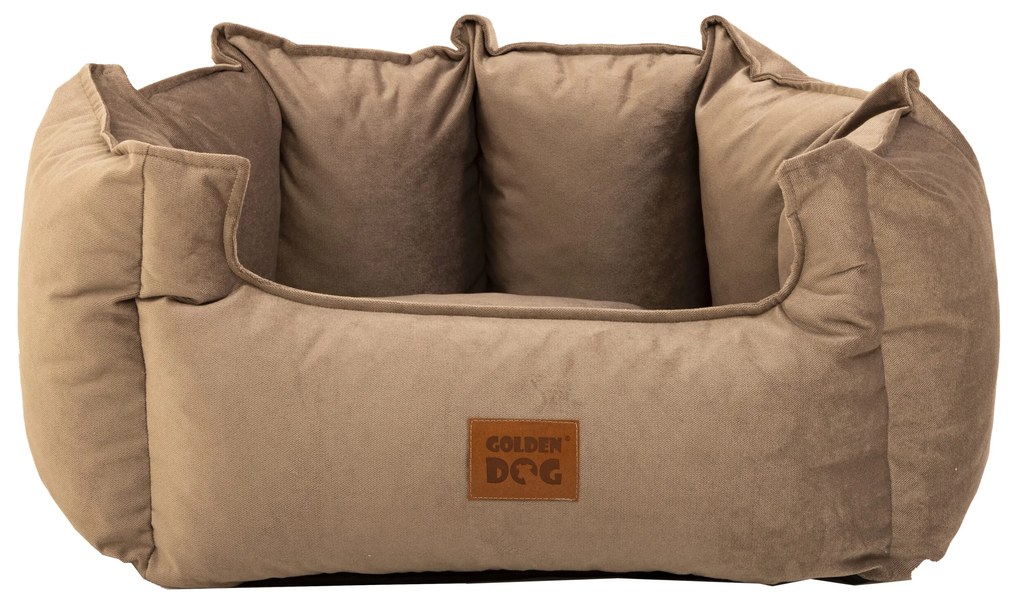 Golden Dog Pelech Golden Dog - Crown LUX S 50 x 42 x 29cm- Capuccino