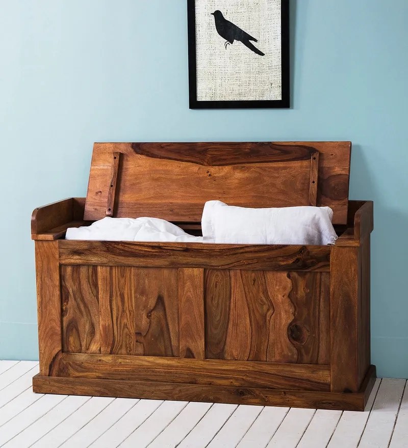 furniture-nabytek.cz - Truhla na sedenie z dreva palisander 105x60x40