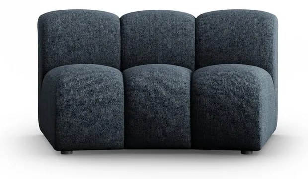 Modrý modul pohovky (stredový diel) Lupine – Micadoni Home