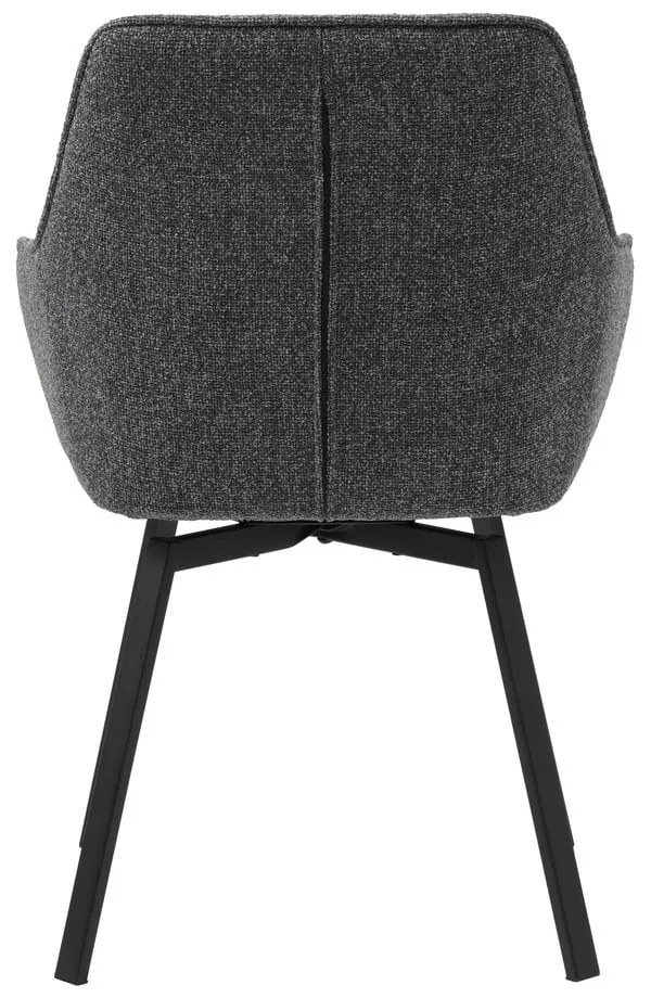 Sivá jedálenská stolička Alma – Unique Furniture