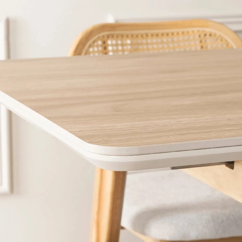 PROXIMA.store - Rozkladací jedálenský stôl Samer 120 cm FARBA: dub, FARBA NÔH: čierna