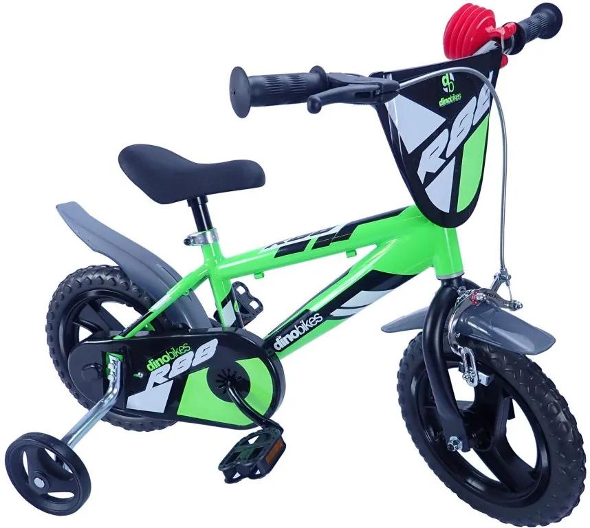 Detský bicykel Dino 12 zelený