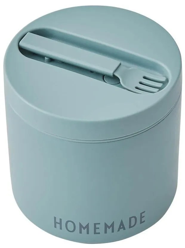 Desiatový box s vidličkou – Design Letters