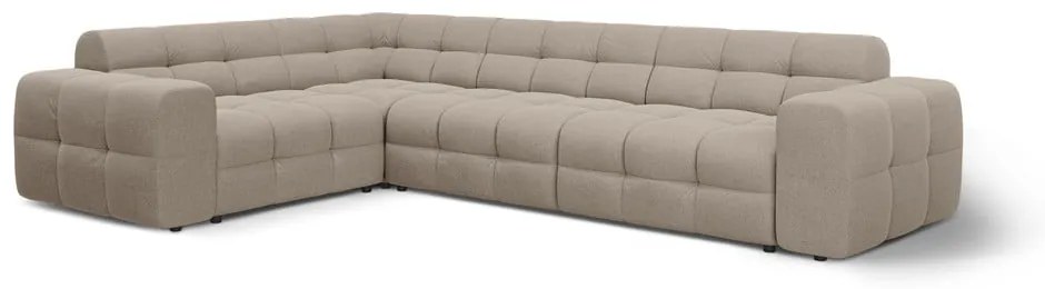 Hnedá rohová pohovka (ľavý roh/do L) Kendal – Micadoni