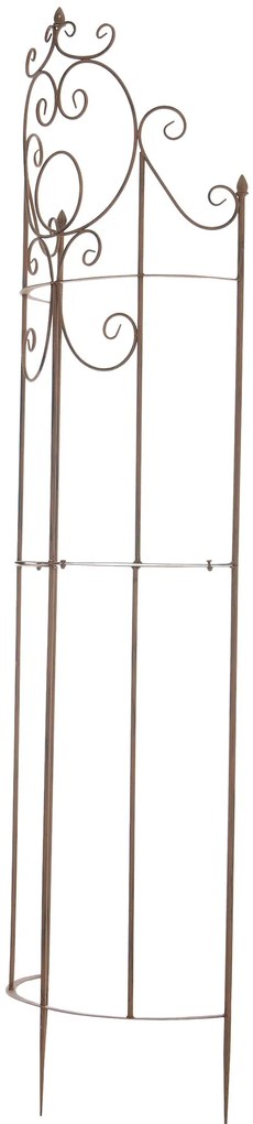 Mriežka na ruže GS22699 - 200 x 52,5 x 23 cm - Hnedá antik