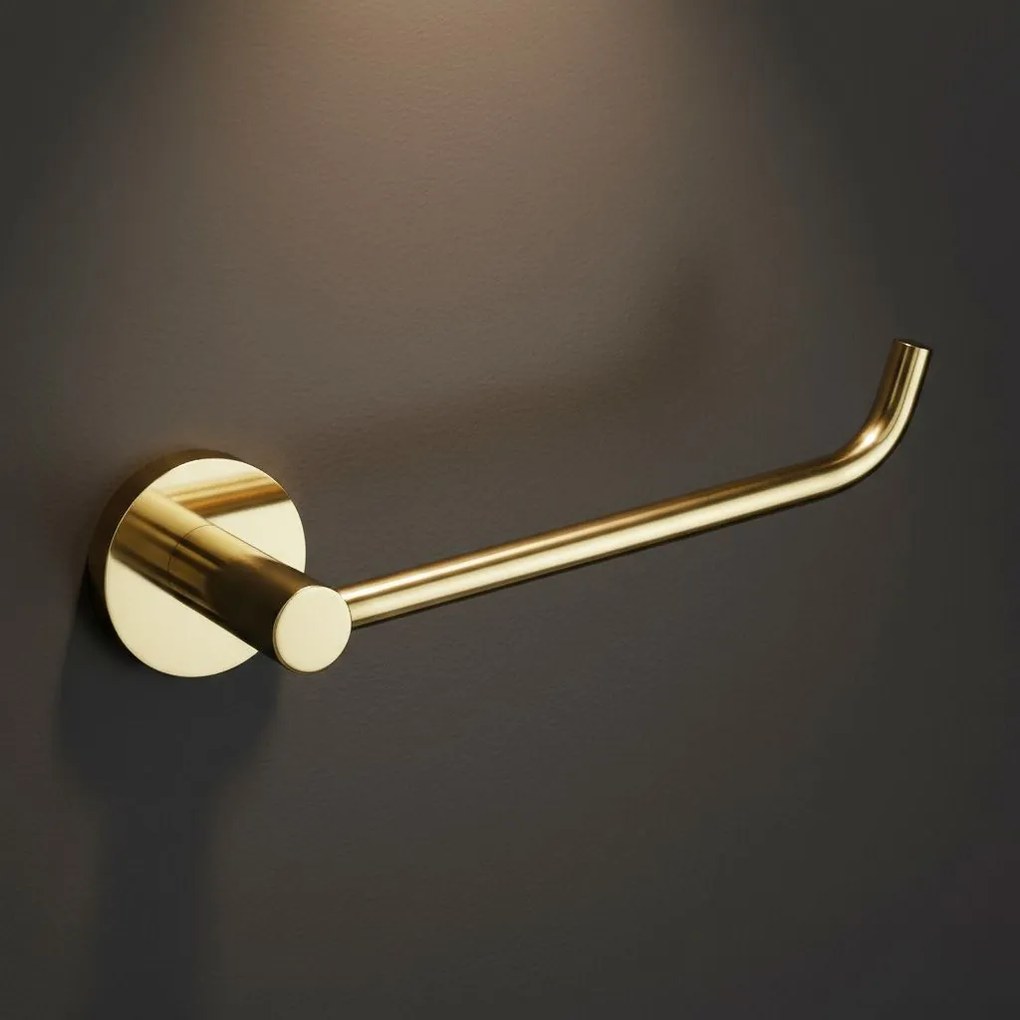 Rea Leo, držiak na toaletný papier, zlatá lesklá, REA-88064