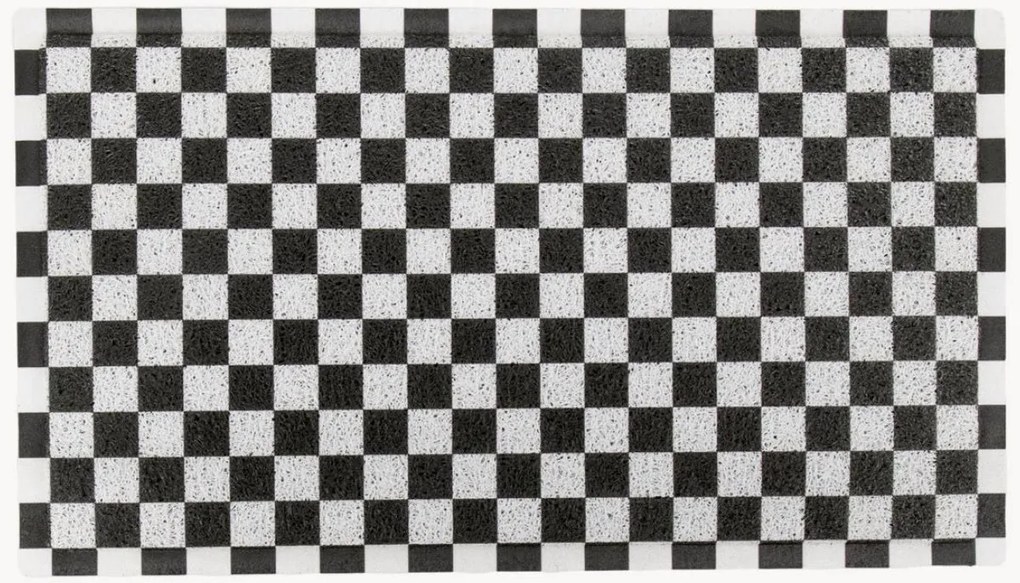 Umývateľná rohožka Black Check