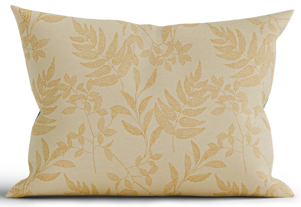 Bavlnená obliečka na vankúš Renforcé 40 × 60 cm - Gabriela tmavo zelená