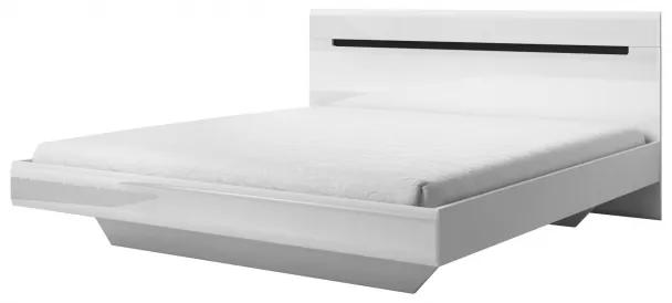 Manželská posteľ HACHI 160x200, biela