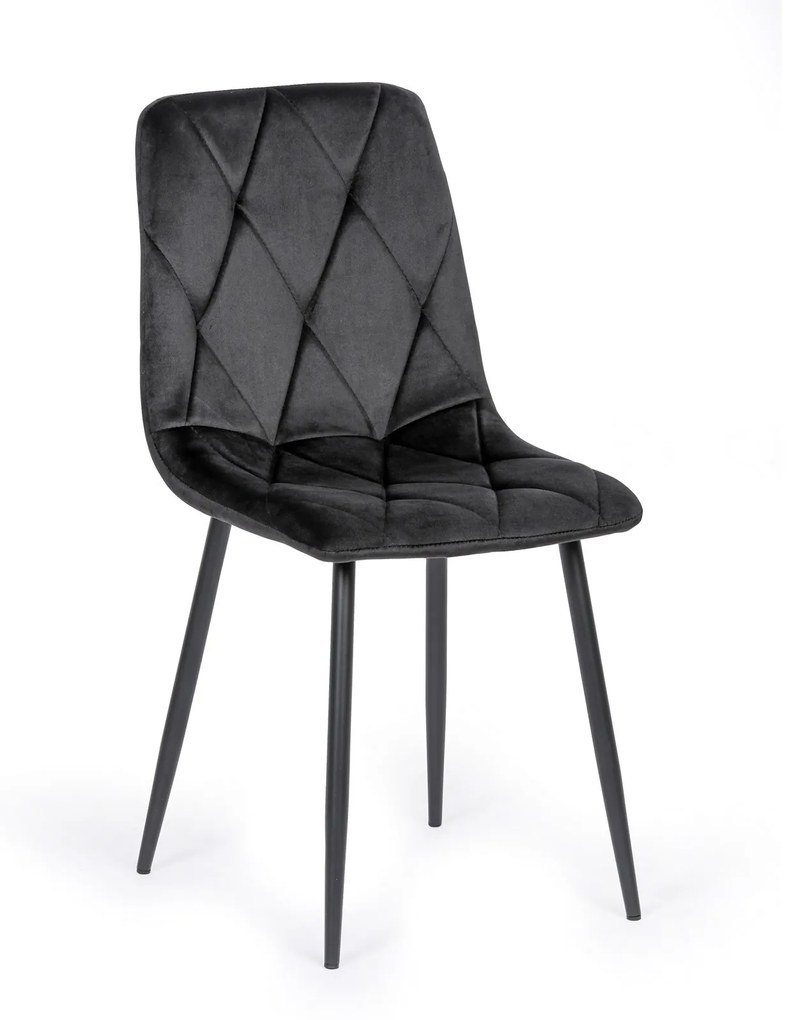 Jedálenská stolička MARVIN, čierna