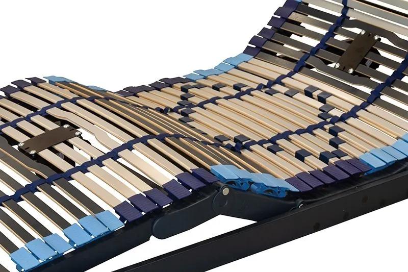 Ahorn ALENTO - motorový relexačný rošt s masážnym setom 100 x 210 cm, brezové lamely + brezové nosníky