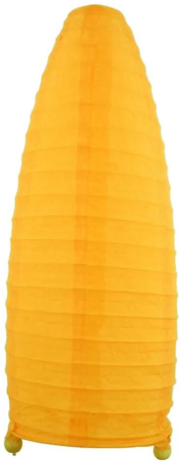 Candellux PAPIRUS Stolná lampa Paper Yellow 40W E14 41-89376