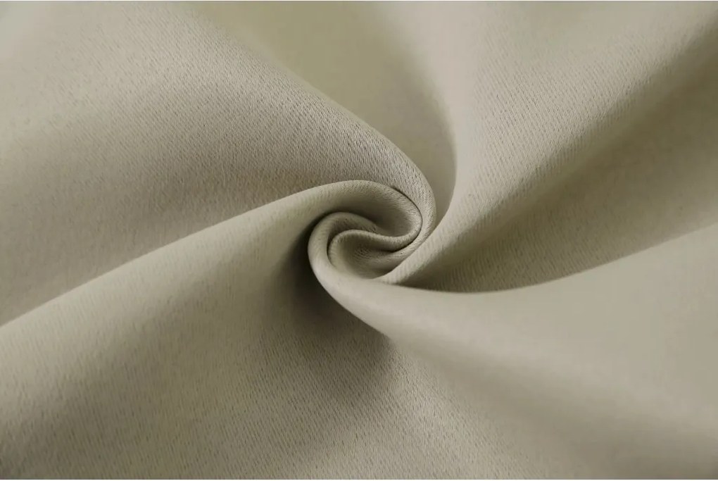 Záves OXFORD 140x270 cm, béžový Zavesenie: Riasiaca páska