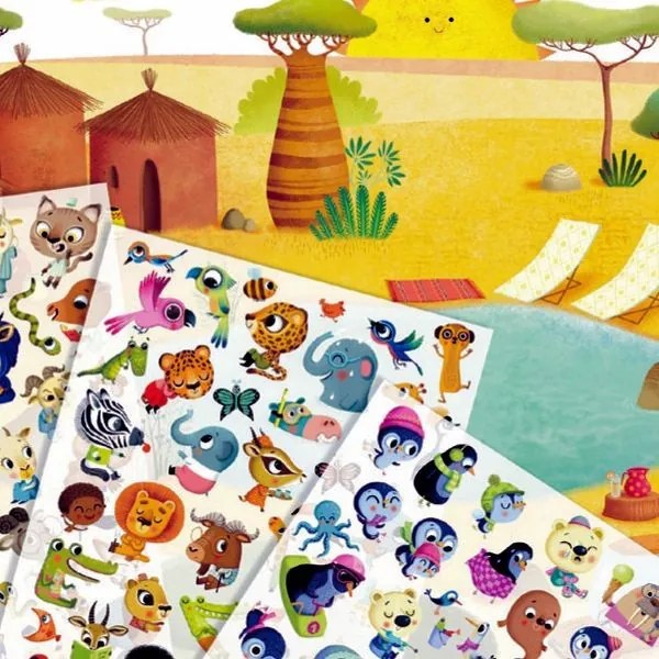 Hra s propisotom – Savana, púšť a severný pól