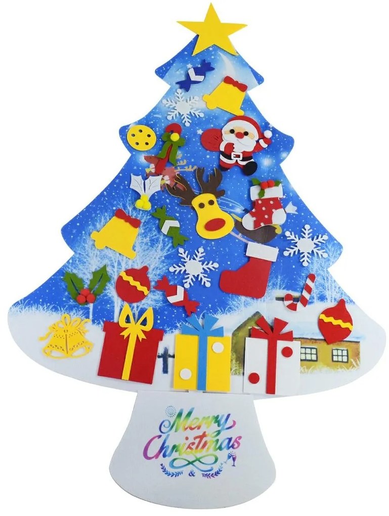 APT AG712B Plstený vianočný stromček 100 cm