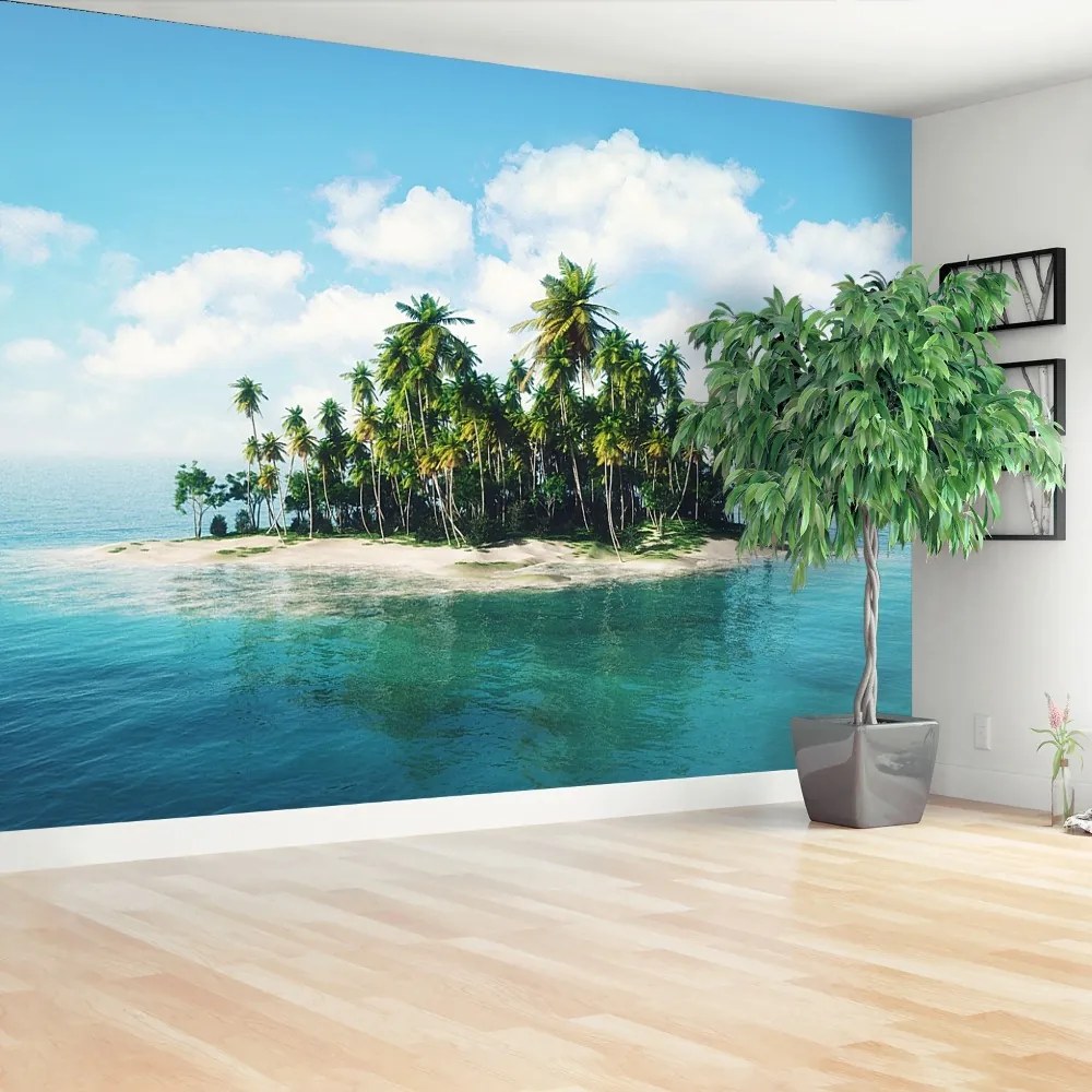 Fototapeta Vliesová Ocean island 250x104 cm