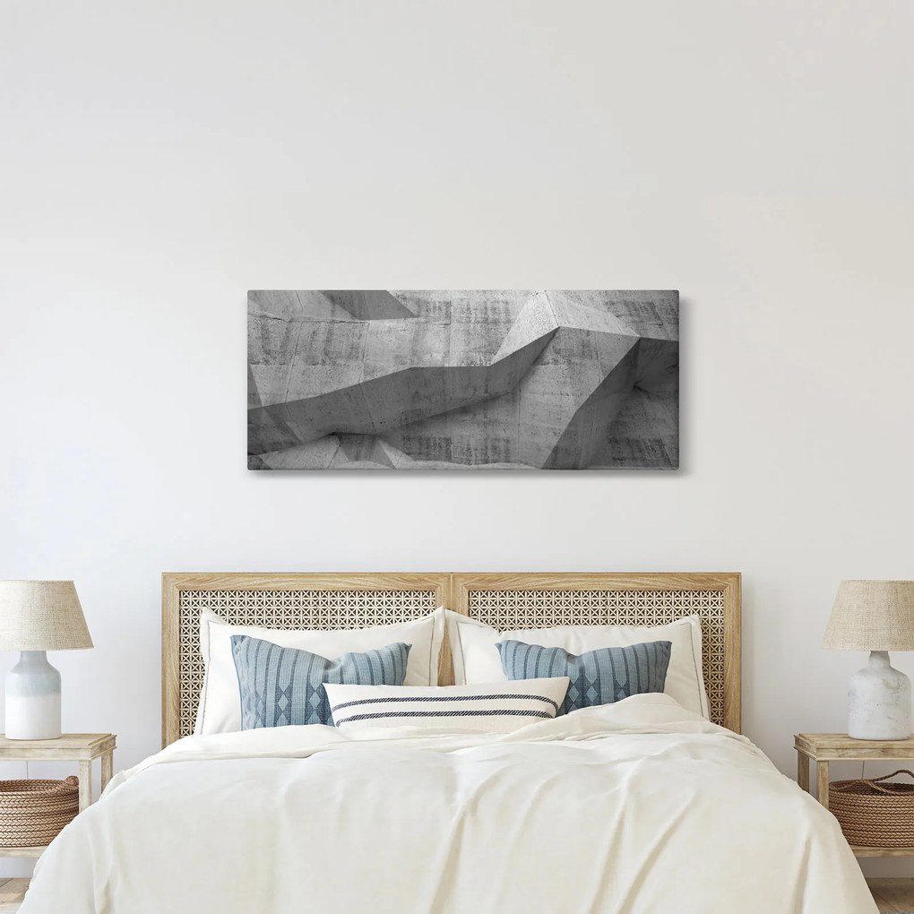 Obraz - 3D stena (120x50 cm)