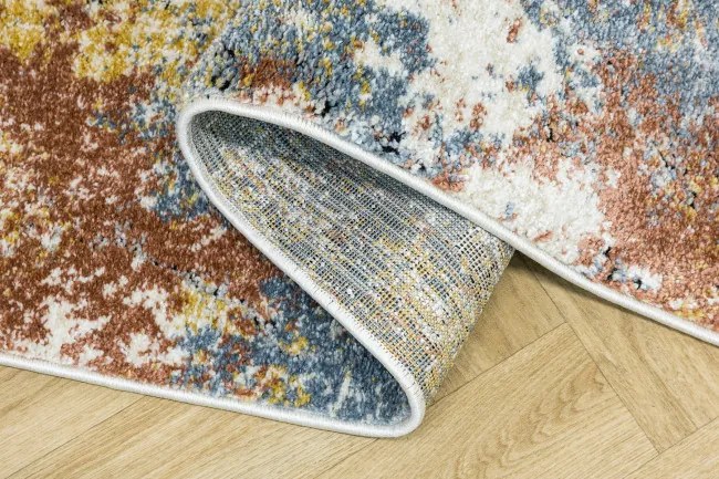 Behúň BOSA 8621A krémový / medený / modrý