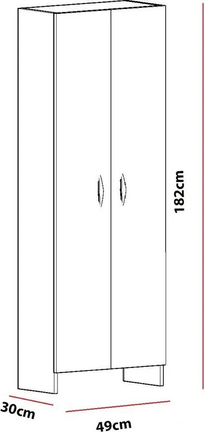 Skriňa Atlantis White