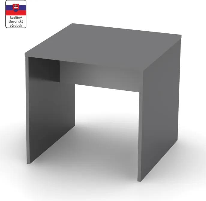 Písací stôl Rioma Typ 17 - grafit / biela