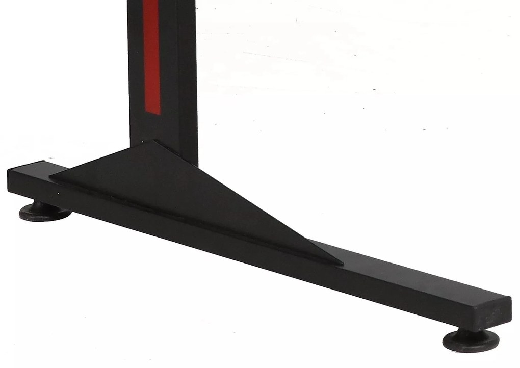 Rohový písací stôl APPEAL 120 cm čierny