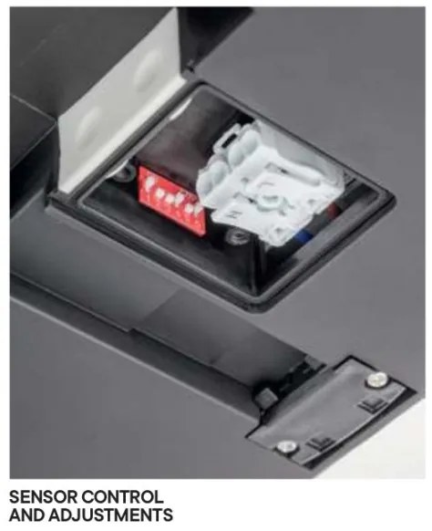 Redo 90292 - LED Vonkajšie stropné svietidlo so senzorom ISOLA LED/24W/230V IP54