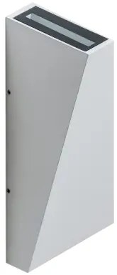 LED vonkajšie nástenné osvetlenie Zita Xl biele