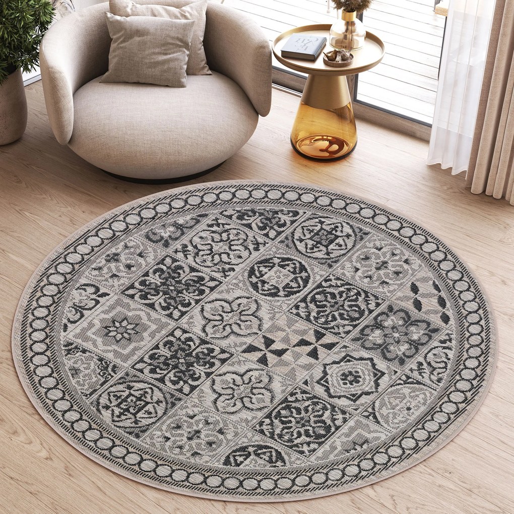 TA Koberec KF87A HNEDÁ MELISA MAA Rozmer: 100x100 cm