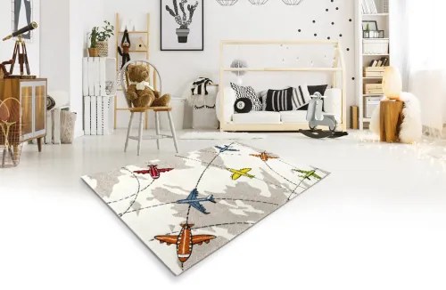 Koberce Breno Kusový koberec DIAMOND KIDS 22995/670, viacfarebná,200 x 290 cm