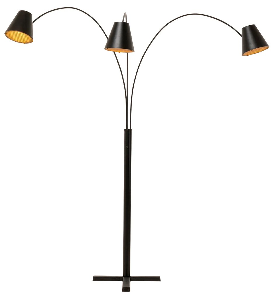 Cappellino stojacia lampa čierna