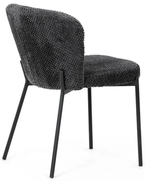 Autronic BONTEC Jedálenská stolička, sivá, látka bouclé, CT-W1077 GREY2 Farba: Béžová