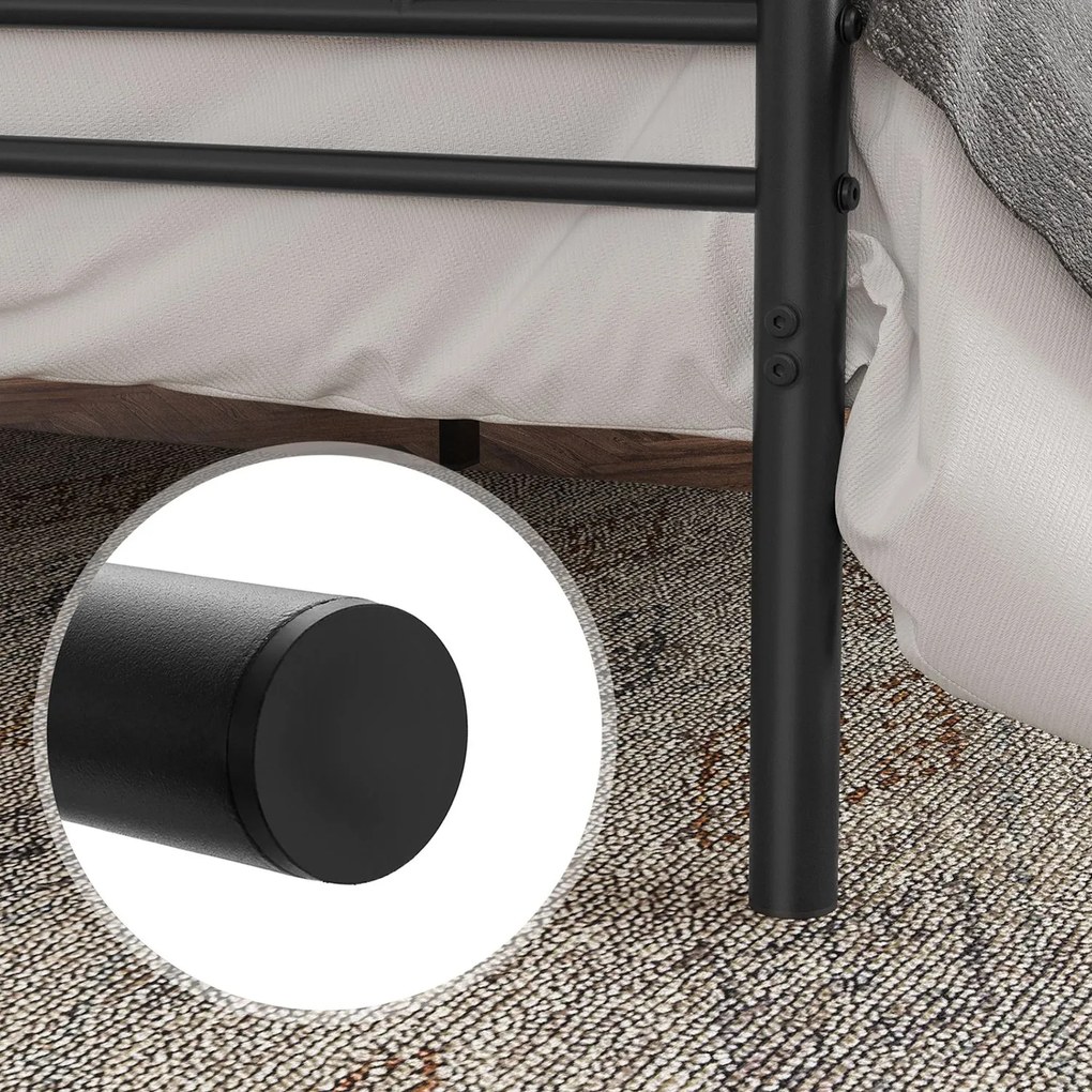 Rám dvojlôžkovej postele 198 x 141,8 x 86,4 cm VASAGLE RMB063B01