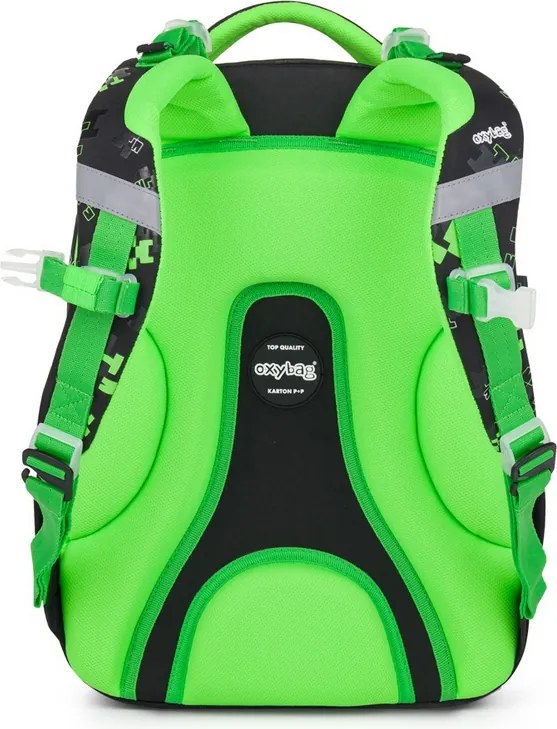 Školský set 3dielny Oxy Next Green Cubes PP26