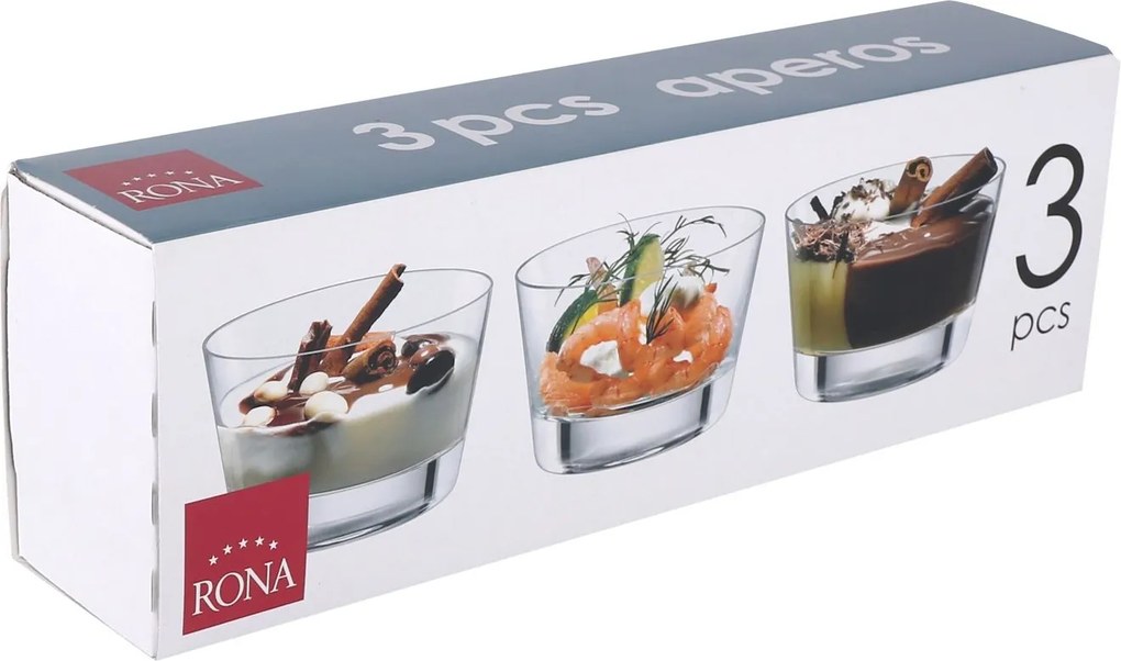Rona Miska na dezerty ROMA 270 ml, 3 ks