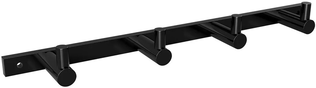 Sapho Sapho, X-ROUND BLACK štvorháčik, čierna matná, XR204B